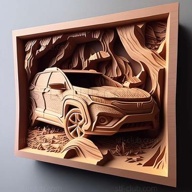 3D модель Honda CR V (STL)